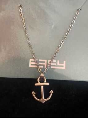 EFFY Anchor Pendant Necklace - Silver Tone